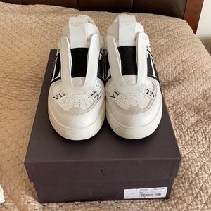 Valentino Men's Logo Laceless Slip-On Sneaker